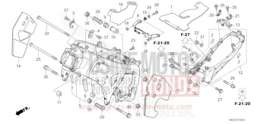 FRAME BODY CBR600R3R de 2024